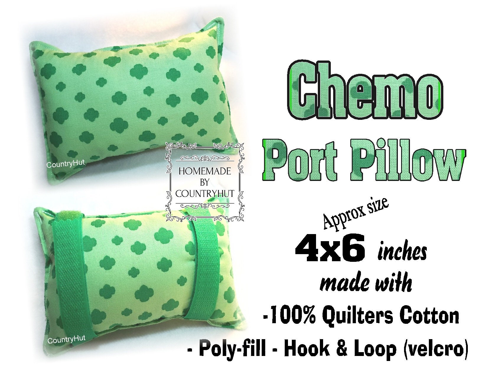 Chemo Port or Surgery Seat Belt Pillow Cushion – Aloha Sewing Company