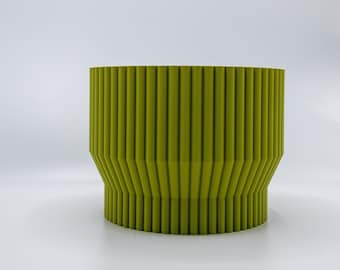 Niza Pot by Lu Cop | 3D Printed | Flower Pot | Bowl | Home Decor