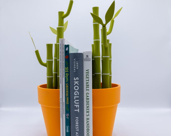 Bambookends by ForgeCore | Bamboo | House Plant | Home Decor | Office Supply | Dorm