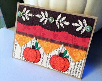 Fall Card With 2 Pumpkins