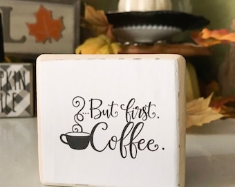 Fall Signs/Farmhouse Sign/Wood Block/Tiered Tray Block