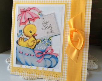 Duckie Baby Card