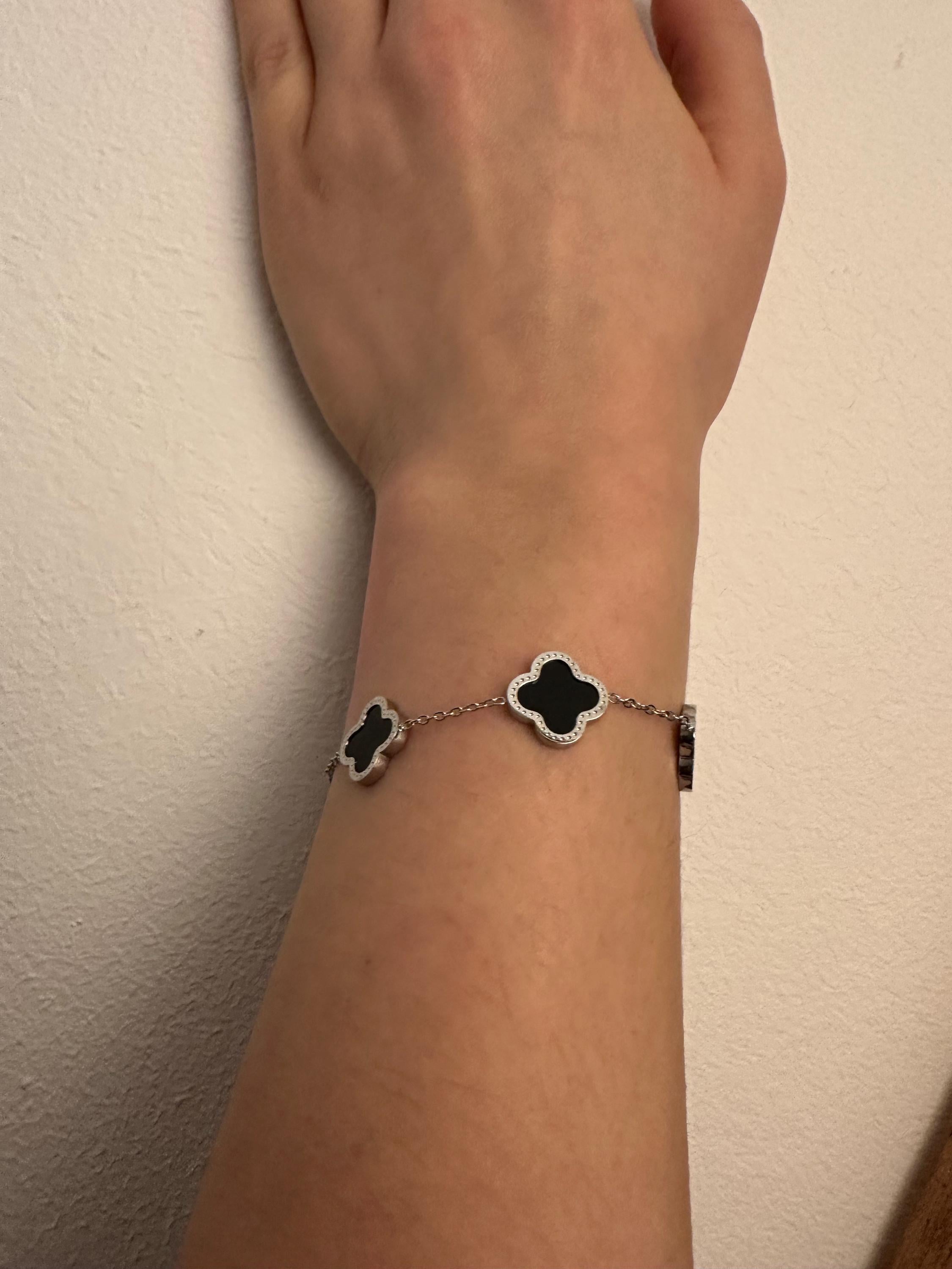 Trending Women Gift|stainless Steel Clover Charm Bracelet For Women - Fashion Jewelry Gift