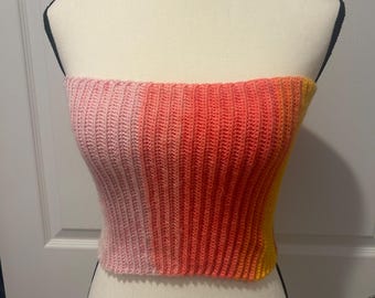 Handmade Crochet Tube Top