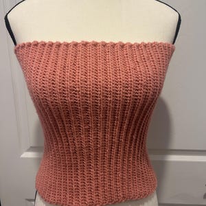 Handmade Crochet Tube Top