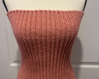 Handmade Crochet Tube Top