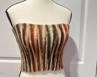 Handmade Crochet Tube Top