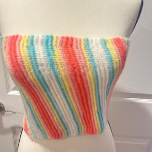 Handmade Crochet Tube Top