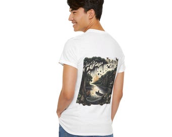 Bayou Life T-shirt uniseks, T-shirt Louisiana Swamp, shirt Bayou, natuurthema, Bayou Adventure, kleding rustiek en cultuur