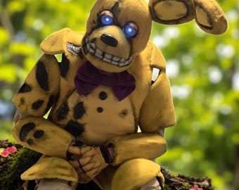 Spring Bonnie Full Cosplay Suit & Helmet – Handmade FNAF Costume