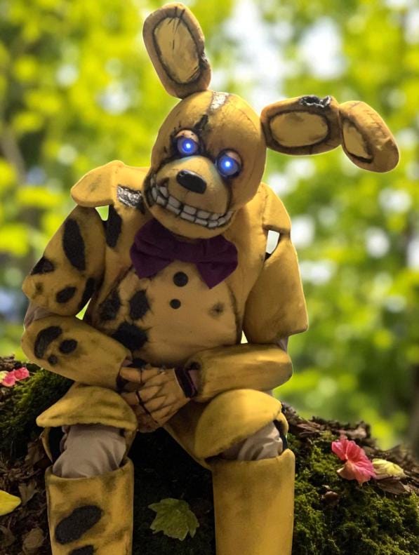 限定セール中‼️FNAF スプリングトラップ コスプレヘルメット Springtrap Cosplay Head | eBay