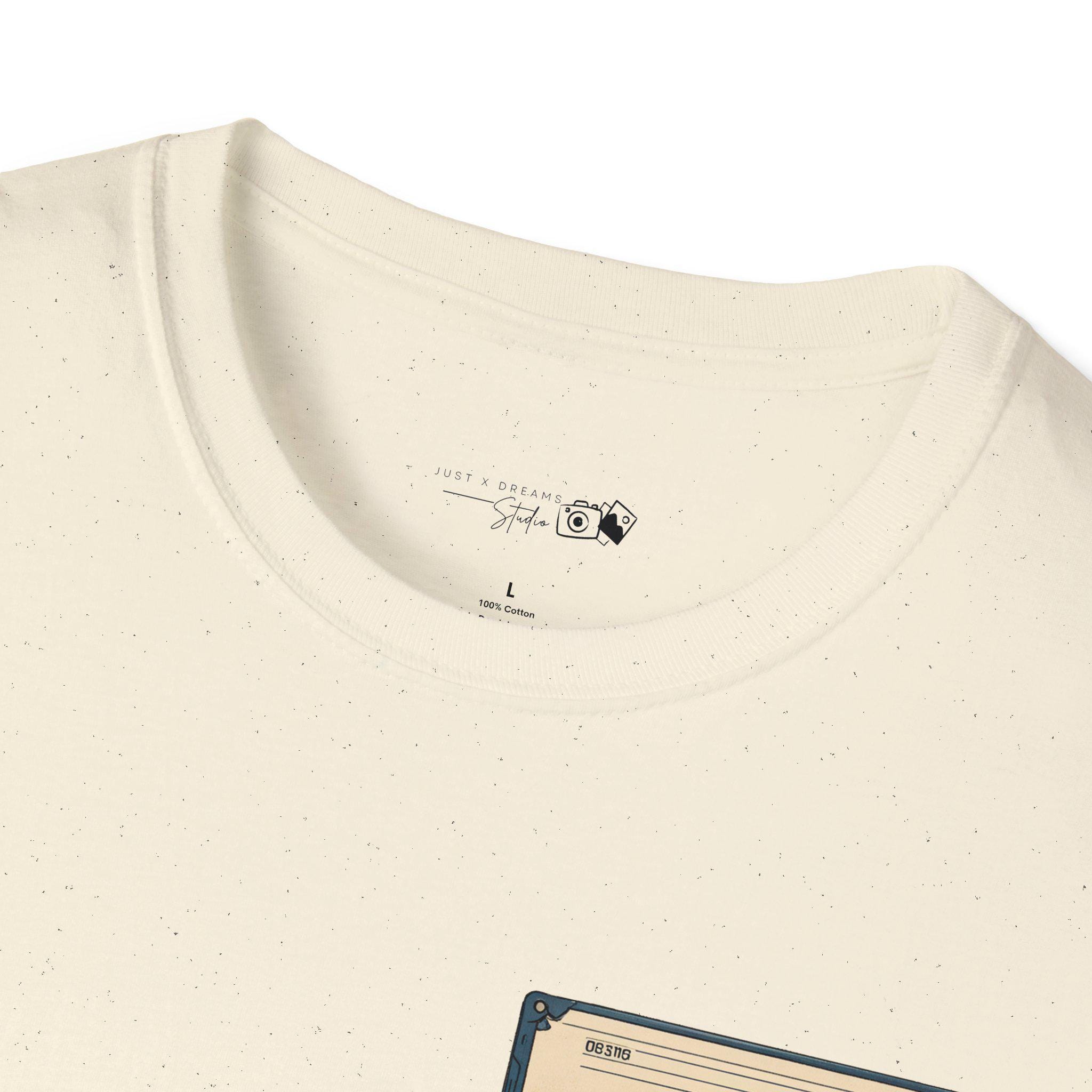 BICYCLE VINTAGE CASSETTE TAPE T-SHIRT DARK GREY/GREY main image 0