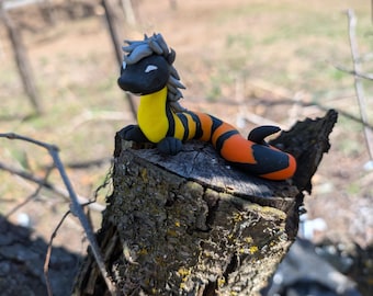 Handmade dragon figurines