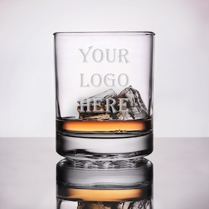 Personalized Whiskey Glass, Custom Engraved for Events, Groomsmen Bourbon Tumbler
