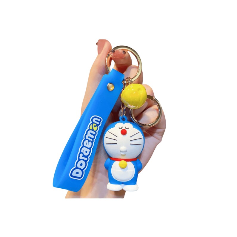 Cute Doraemon Keychain, Kawaii Japanese Cartoon Doreamon Keychain, Gift
