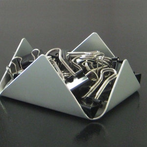 Mini Peak Paper Clip Holder