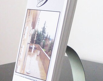 Modern Metal Brochure Holder