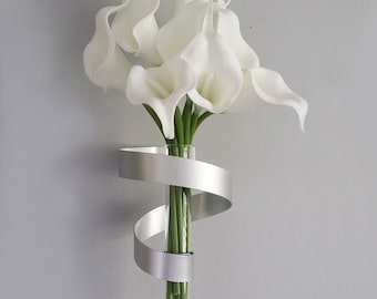 Spiral Wall Vase
