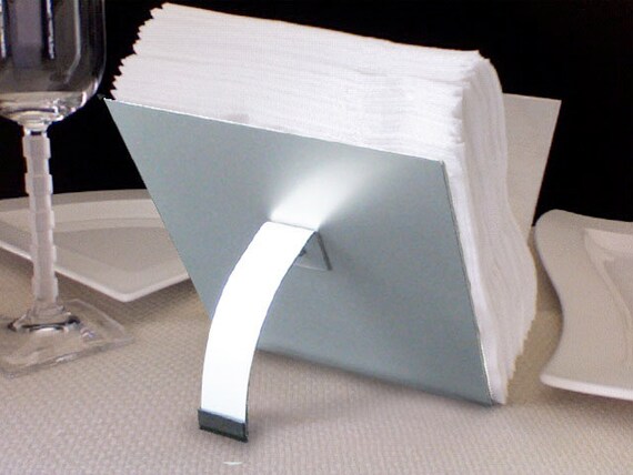 Stylish napkin shop holder