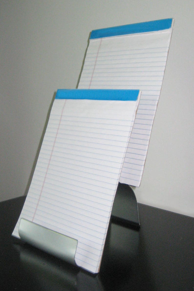 Modern Metal Double Literature Holder Etsy