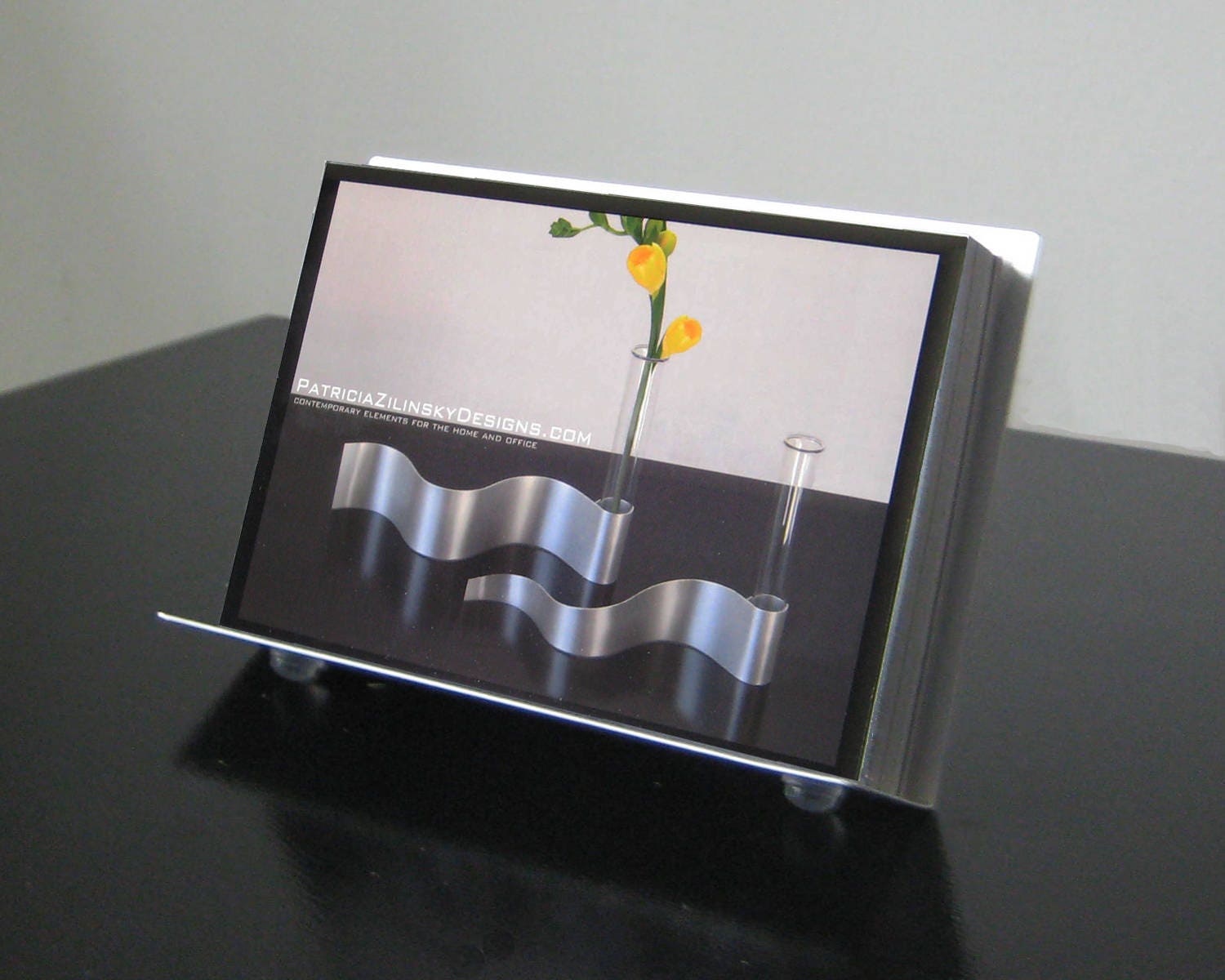 Grey Concrete Magnetic Paper Clip Holder / Cement Paper Clip Holder /  Modern Rustic Paper Clip Holder 