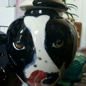 Custom medium PET URN for dogs and cats lab mix medium breeds retriever hunting dog