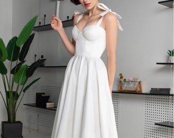 corset dress with bow in the back Sherri Hill Corset Bow Back Prom Dress 57671