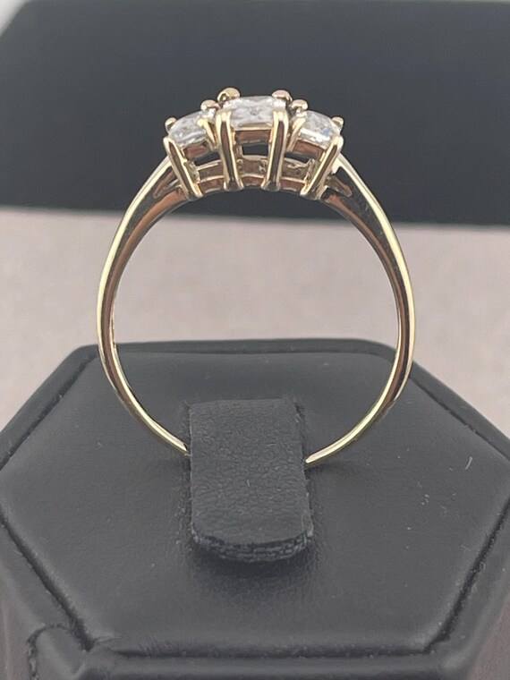 Vintage past present future simulated, diamond ri… - image 7