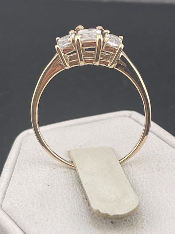 Vintage past present future simulated, diamond ri… - image 8