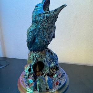 Raven Dice Tower, table top gaming, D&D figures