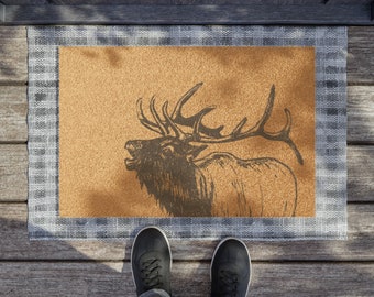 Bugling Elk Doormat