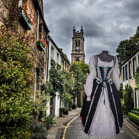 Medieval dress etsy best sale