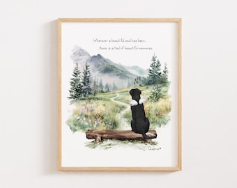Personalized Dog Loss Gift, Custom Dog Memorial Portrait, Rainbow Bridge Remembrance, Dog Bereavement Gift , Dog Sympathy Gift, (Digital)