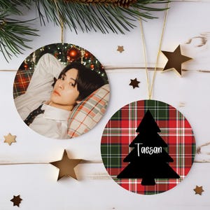 BOYNEXTDOOR Christmas Ornament Taesan K-pop Custom ONEDOOR