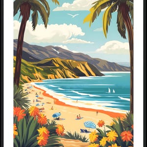 Felpa Con Cappuccio Retro Santa Cruz – Tramonto Sulla Spiaggia Della California – Uomo/Donna, Manica Lunga, Stampe Anni '80