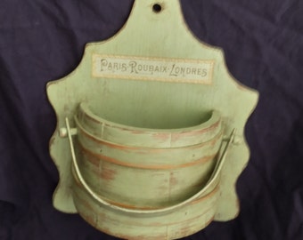 Vintage Firkin Wall Pocket