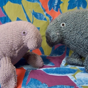Floatie Friend Manatee Knit Pattern