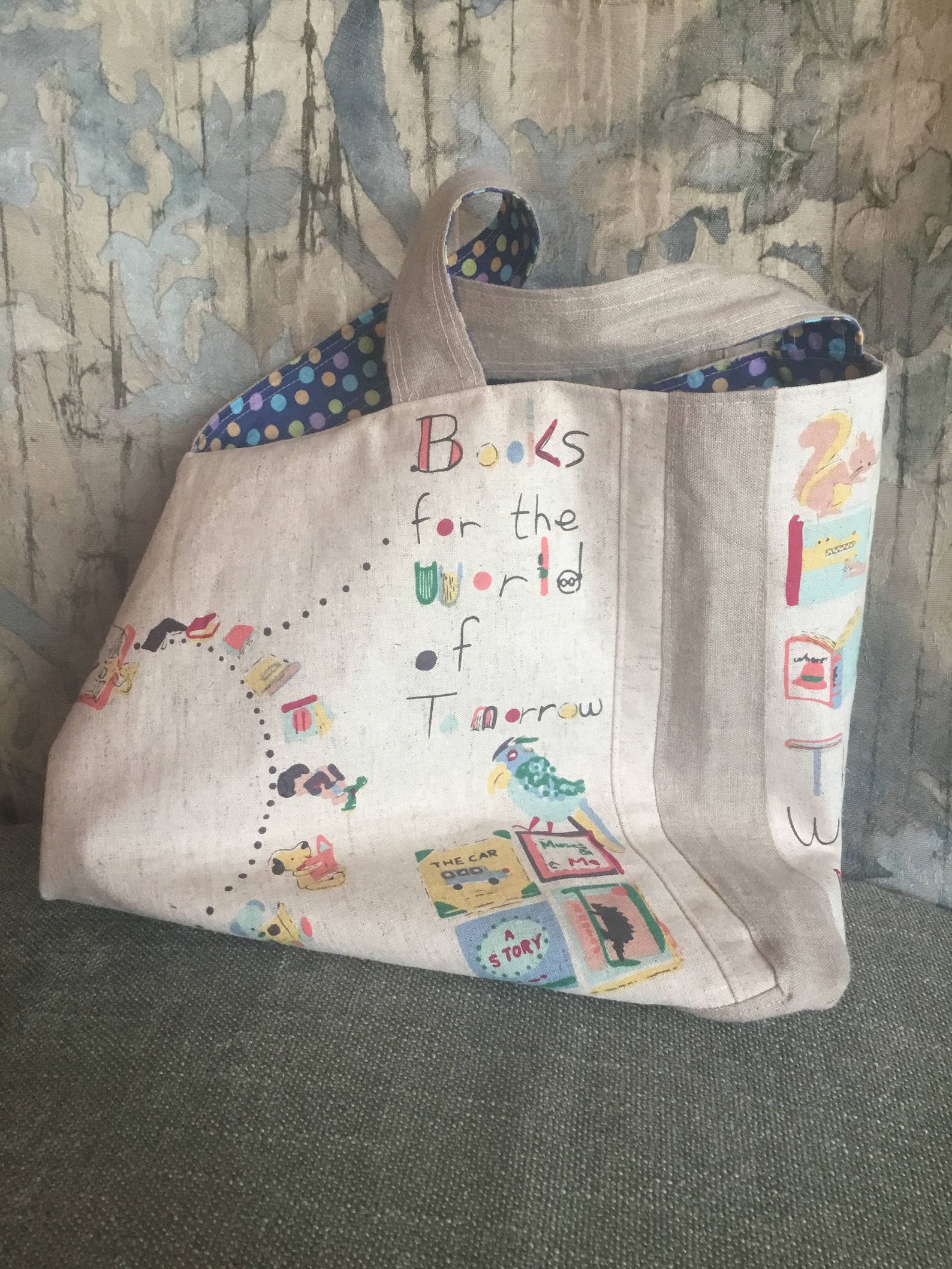 Adventures in Reading Tote Bag Etsy