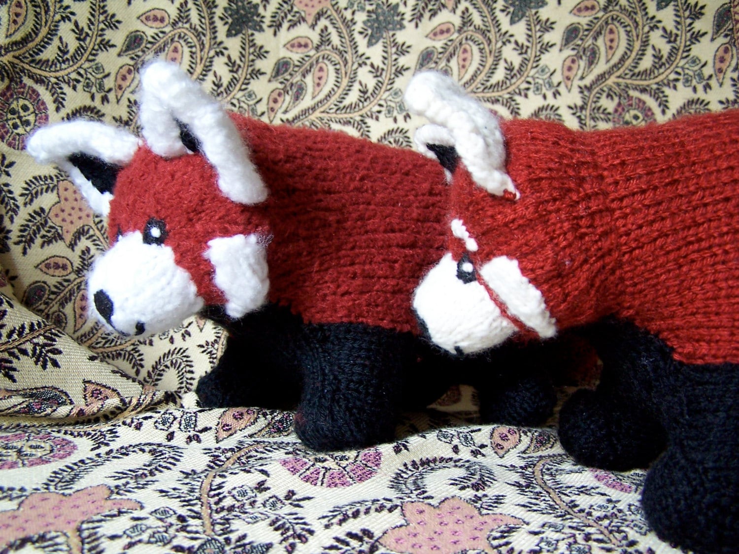 Cutest Anywhere Red Panda Knit Pattern - Etsy