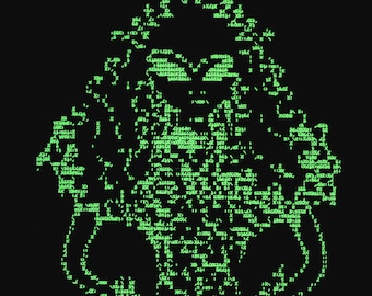 Queen Ascii Alien