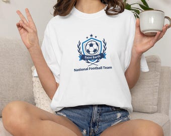 Saint Barth Fußball National T-Shirt | WM St. Barth Fußball