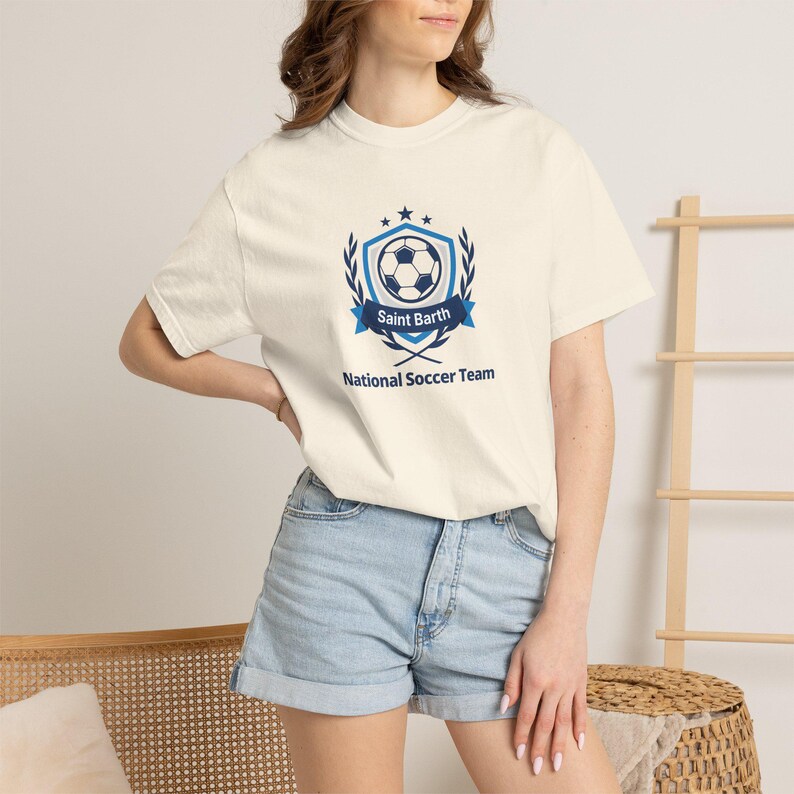 サン・バルテルミー島代表サッカーチームTシャツ｜ワールドカップTシャツ 画像 7
