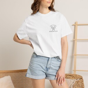 Saint Barth Athletic Club Logo T-Shirt | St Barth Tennis image 9
