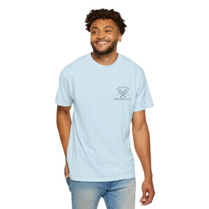 Saint Barth Athletic Club Logo T-Shirt | St Barth Tennis image 7
