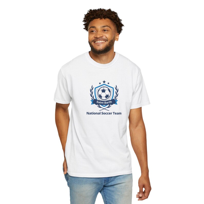 サン・バルテルミー島代表サッカーチームTシャツ｜ワールドカップTシャツ 画像 9