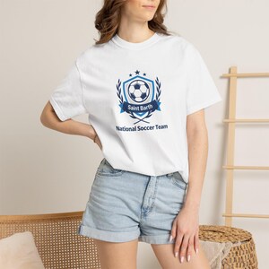 サン・バルテルミー島代表サッカーチームTシャツ｜ワールドカップTシャツ 画像 6