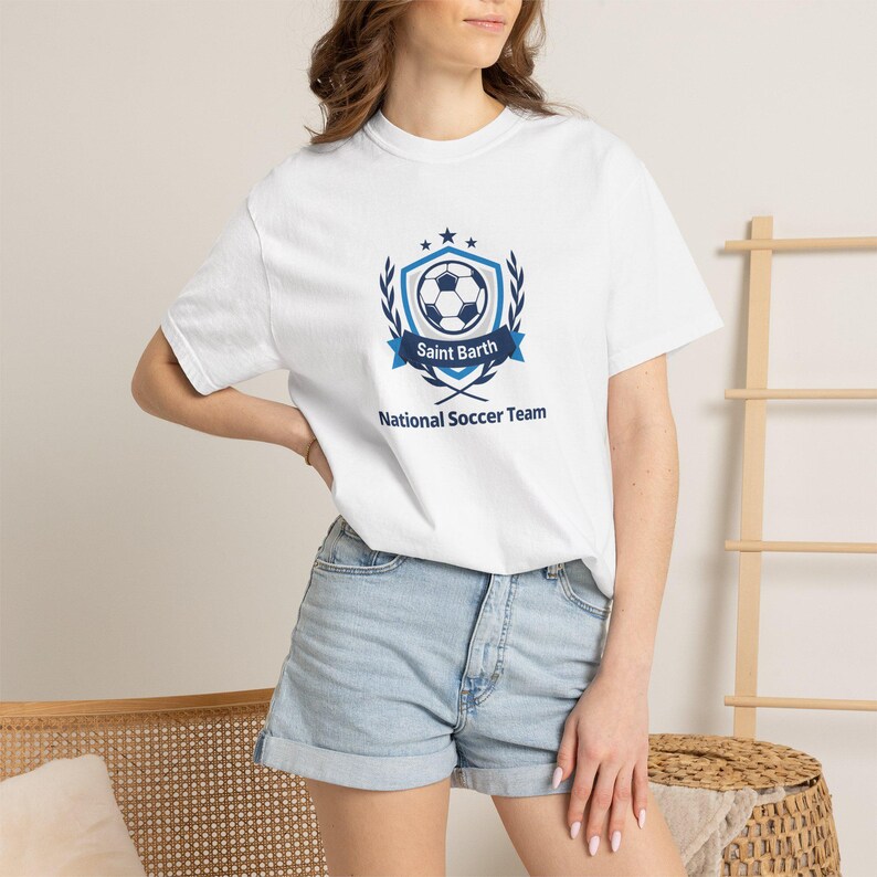 サン・バルテルミー島代表サッカーチームTシャツ｜ワールドカップTシャツ 画像 6