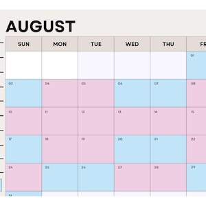 2026-2027 Custody Calendar: Co-Parenting Schedule, PowerPoint (Digital Download)
