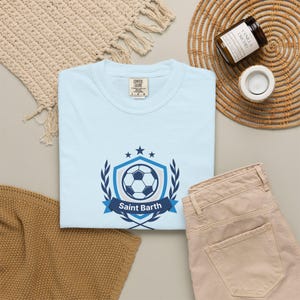 サン・バルテルミー島代表サッカーチームTシャツ｜ワールドカップTシャツ 画像 3