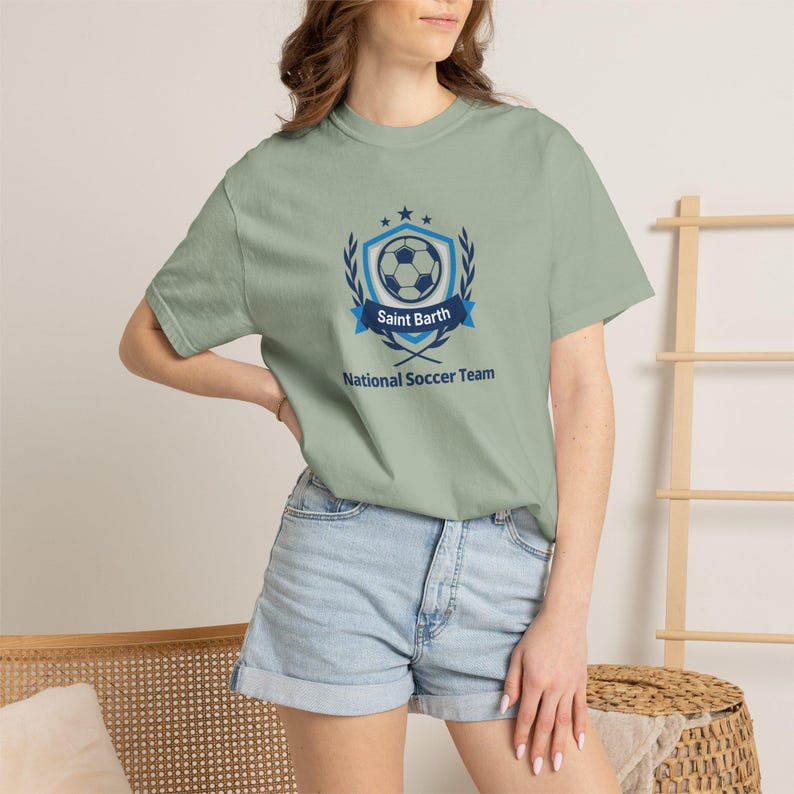 サン・バルテルミー島代表サッカーチームTシャツ｜ワールドカップTシャツ 画像 8